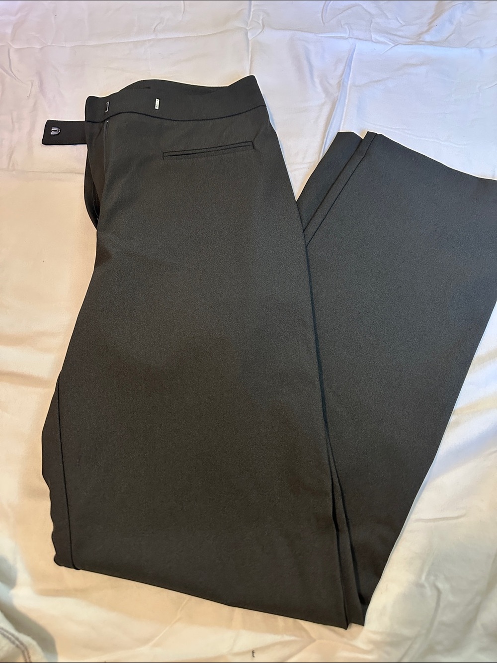 Women's Black Stretch Trousers - Sleek Tailored Fit